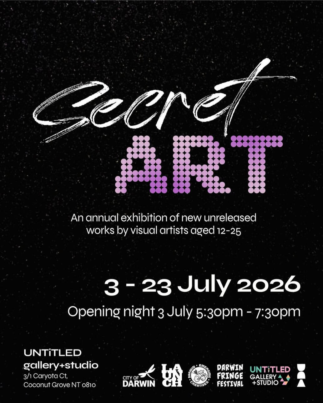 Tap ↑ to view Secret Art 2026 opening wrap!
