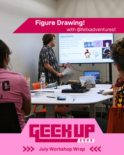 Figure Drawing! with Felix in July 2025.
