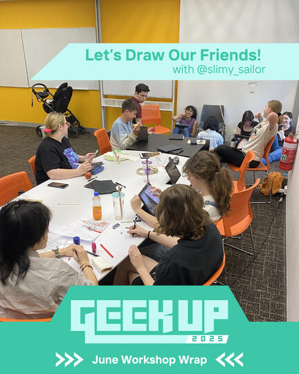 Let&#39;s Draw Our Friends! with Slimy_sailor in June 2025.