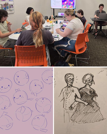 Recreating Old Artworks with Skye in April 2025.