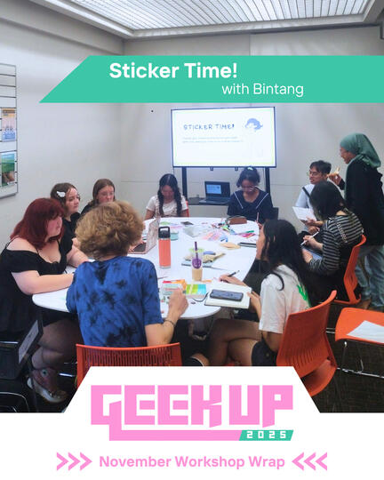 Sticker Time with Bintang in November 2025.