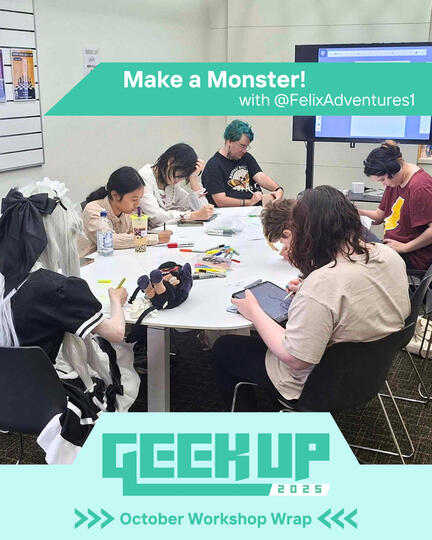 Make a Monster! with Felix with October 2025.