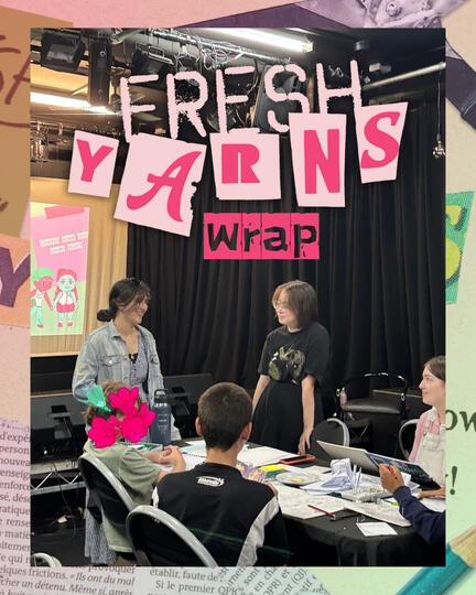 Fresh Yarns Wrap